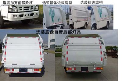 Yueda  YD5070ZYSQE4 Compressed garbage truck