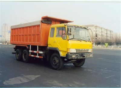 Jiefang Automobile CA3258P1K1T1 Flat head diesel dump truck