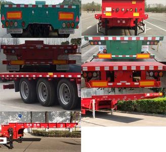 Huajun  ZCZ9406TDPK Low flatbed semi-trailer