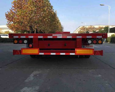 Huajun  ZCZ9406TDPK Low flatbed semi-trailer