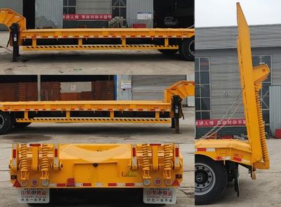 Yuntengchi  SDT9350TDP Low flatbed semi-trailer