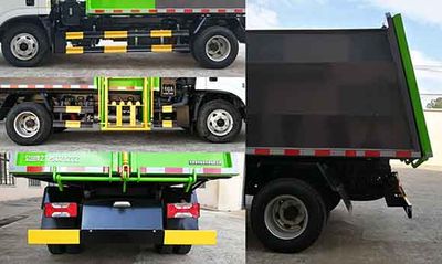 Zhongtian  ZTP5073ZZZ Hydraulic Lifter Garbage truck 