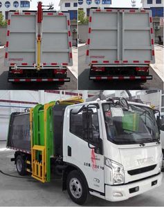 Zhongtian  ZTP5073ZZZ Hydraulic Lifter Garbage truck 