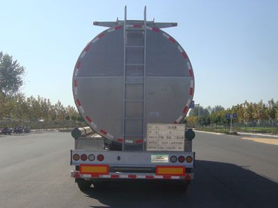 Lingyu  CLY9405GSYA Edible oil transportation semi-trailer