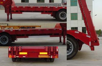 Waldley WDL9352TDP Low flatbed semi-trailer