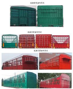 Xinjun brand automobiles ZHY9400CCY Gantry transport semi-trailer