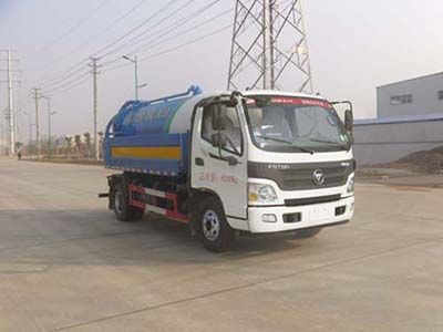 Huatong brand automobiles HCQ5089GQWB5 Cleaning the suction truck