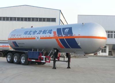 Shenhu  HLQ9404GYQ Semi trailer for liquefied gas transportation