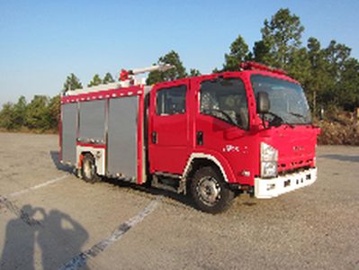 Jinsheng Shield Automobile JDX5100GXFPM35B Foam fire truck