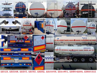 Ruijiang  WL9404GRYD47Y Flammable liquid tank transport semi-trailer