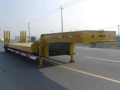 CIMC ZJV9408TDTH Low flatbed semi-trailer