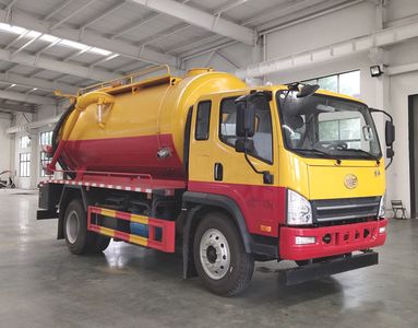 Cheng Li CL5162GQW6AHQCleaning the suction truck