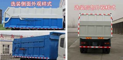 Cheng Liwei  CLW5162ZDJD5 Compressed docking garbage truck