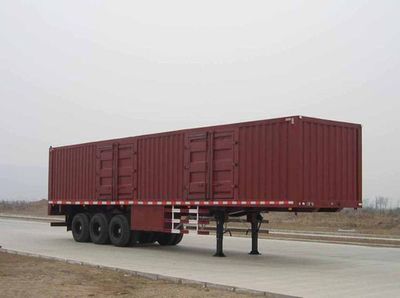 Shaanxi Automobile SX9390XXY Box transport semi-trailer