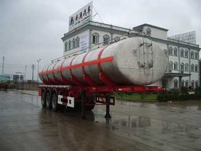 Antong  CHG9403GHY Chemical liquid transportation semi-trailer