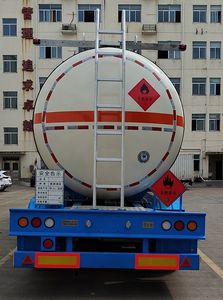 Mingxin  NMX9400GRY38B Flammable liquid tank transport semi-trailer