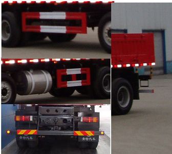 Jiefang Automobile CA3313P1K2L5T4EA80 Flat head diesel dump truck