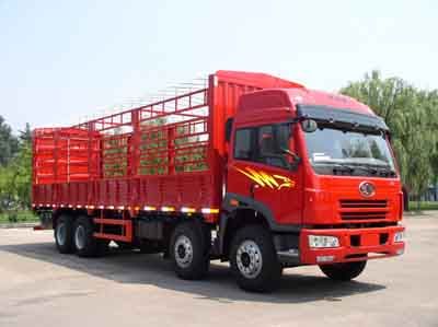 Jiefang Automobile CA5260XXYP2K2L7T4A801 Grate type transport vehicle