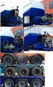 Mingwei  NHG9400GXH Lower ash semi-trailer