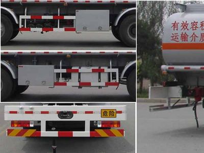 Luping Machinery LPC5312GRYC63 Aluminum alloy flammable liquid tank transport vehicle