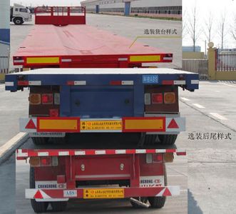 Liang Hong  MXH9403ZZXP Flat dump semi-trailer