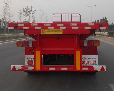 Liang Hong  MXH9403ZZXP Flat dump semi-trailer