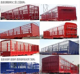 Liangshan Tiantong  LML9400CCYE Gantry transport semi-trailer