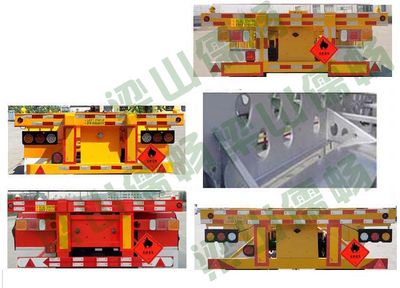 Ruqiang  LZA9401TWY Transport semi-trailer of dangerous goods tank frame