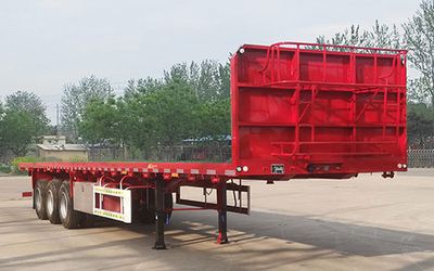 Jiguang brand automobiles CYV9400TPB Flat transport semi-trailer