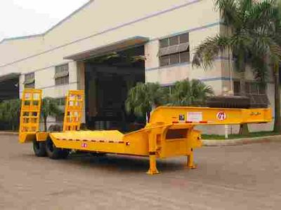 Mingwei  NHG9231TD Low flatbed semi-trailer