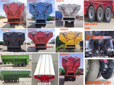 Jilu Hengchi  PG9409ZLSA Bulk grain transportation semi-trailer