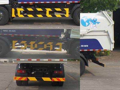 Jianghuai Yangtian  CXQ5160ZDJDFL5 Compressed docking garbage truck