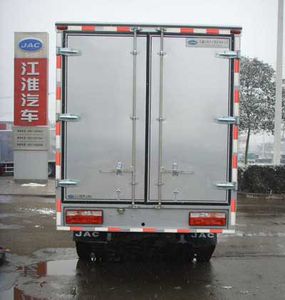 Jianghuai brand automobiles HFC5034XXYKT Box transport vehicle