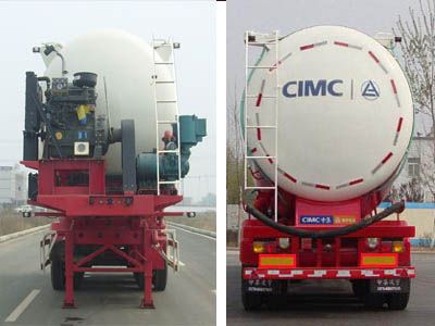 CIMC ZJV9408GFLLY1 Low density powder material transportation semi-trailer