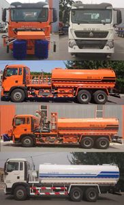 Zhongyan Automobile BSZ5254GSSC5 Sprinkler truck