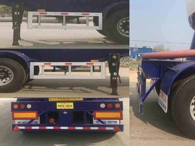 Honghe Beidou  SHB9407GFL Medium density powder material transportation semi-trailer