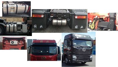 Jiefang Automobile CA4250P25K2T2E6A80 Flat headed diesel tractor