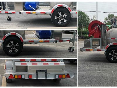 Chengli Heavy Industry Automobile CLH9010 centre axle trailer 