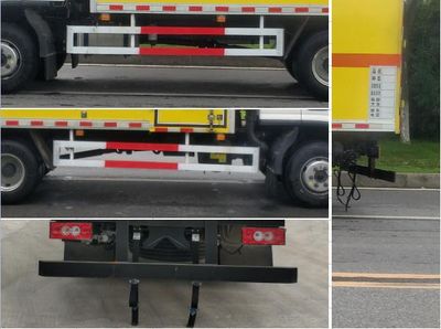 Shenlu  ESL5100XRQ6BJ Flammable gas box transport vehicle