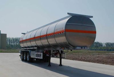 Jinbi  PJQ9404GYYL Aluminum alloy oil transport semi-trailer