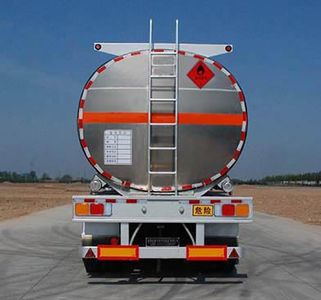 Jinbi  PJQ9404GYYL Aluminum alloy oil transport semi-trailer