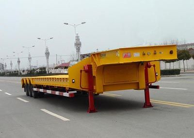 Huajun  ZCZ9408TD Low flatbed semi-trailer