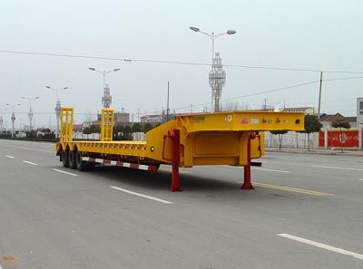 Huajun  ZCZ9408TD Low flatbed semi-trailer