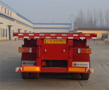 Guangtongda brand automobiles JKQ9401ZZXP Flat dump semi-trailer