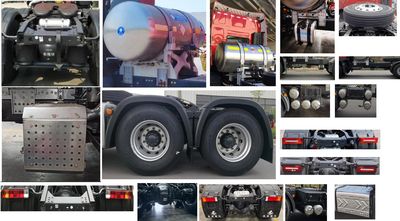 Chenglong  LZ4250H7DM2 Semi trailer tractor for dangerous goods transportation