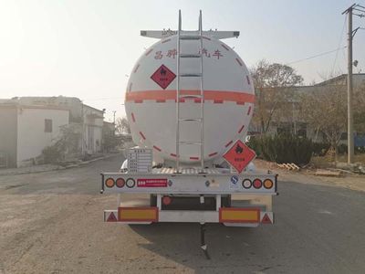 Changhua  HCH9407GRY38 Flammable liquid tank transport semi-trailer