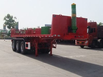 Juntong  JF9400ZZXP Flat dump semi-trailer