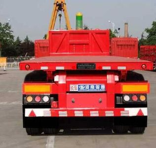 Juntong  JF9400ZZXP Flat dump semi-trailer