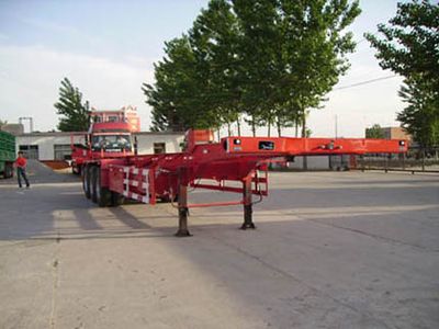 Jinyue  LYD9401TJZG Container transport semi-trailer