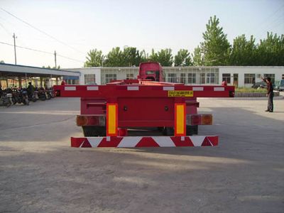 Jinyue  LYD9401TJZG Container transport semi-trailer